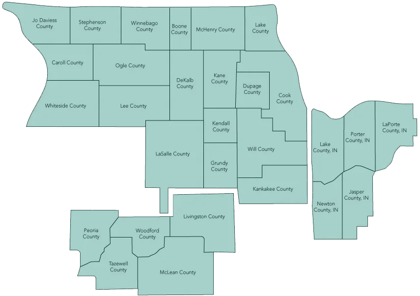SERVICE AREAS